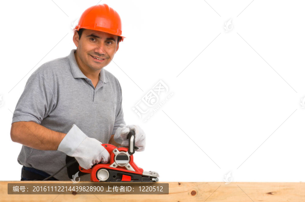 孤立的手工工人