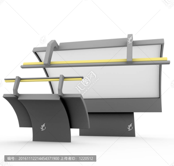 3D渲染咄咄逼人的營(yíng)銷競(jìng)爭(zhēng)對(duì)手廣告牌