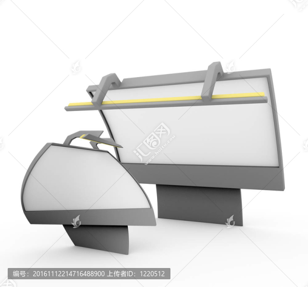 3D渲染營銷競(jìng)爭(zhēng)對(duì)手廣告牌