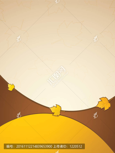 秋天的葉的背景