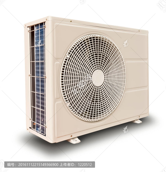 白色空氣壓縮機(jī)隔離傾斜右