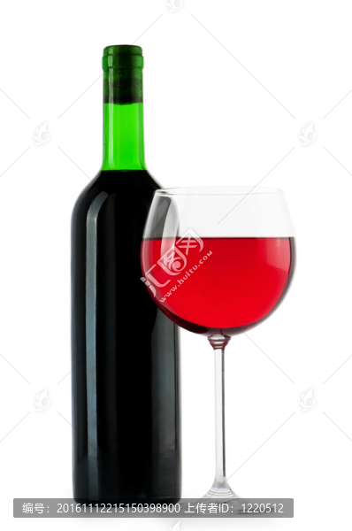 具有梯度背景的葡萄酒概念