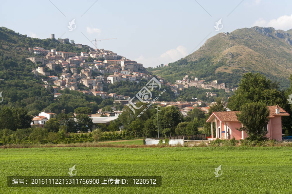 Pietravairano（卡塞塔；坎帕尼亞；意大利）的老城區(qū)