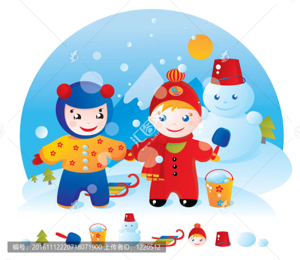 雪孩子