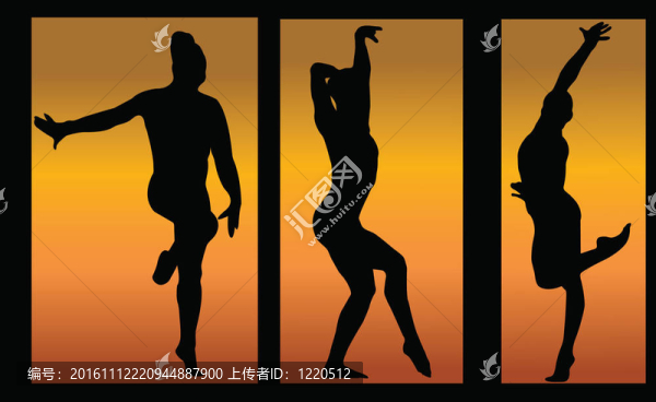 有背景的體操女孩