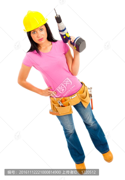 建設(shè)的女孩