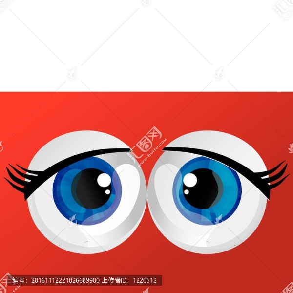 肥厚；巨大的球凸出的眼睛