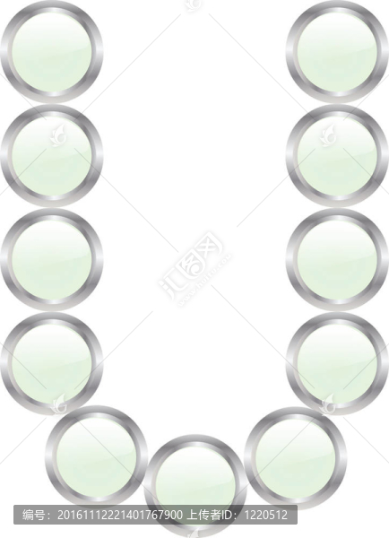 字母U