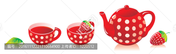草莓紅茶服務
