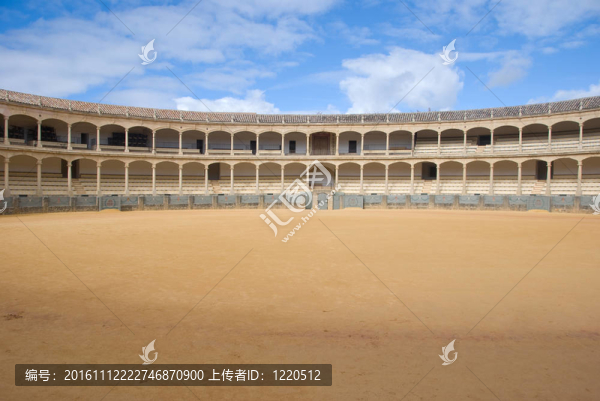 斗牛場；Ronda。Malaga。