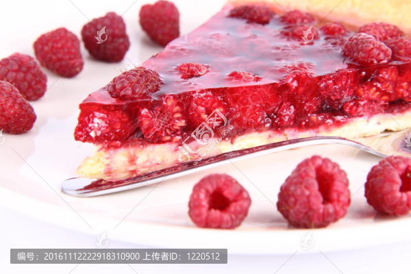 覆盆子蛋撻