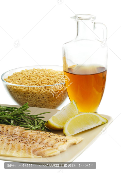 健康的晚餐食材