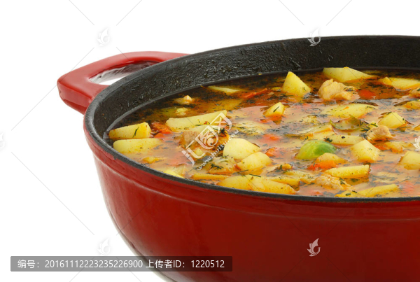 用熱水燉肉鍋