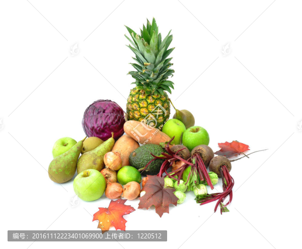 秋季水果和蔬菜