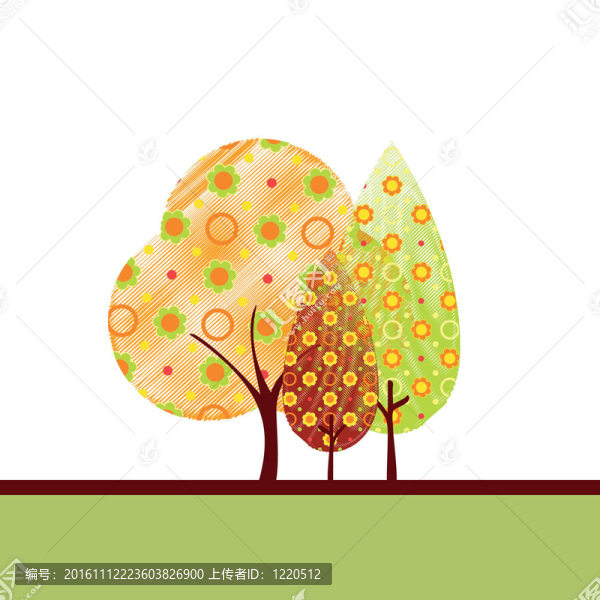 摘秋樹(shù)賀卡