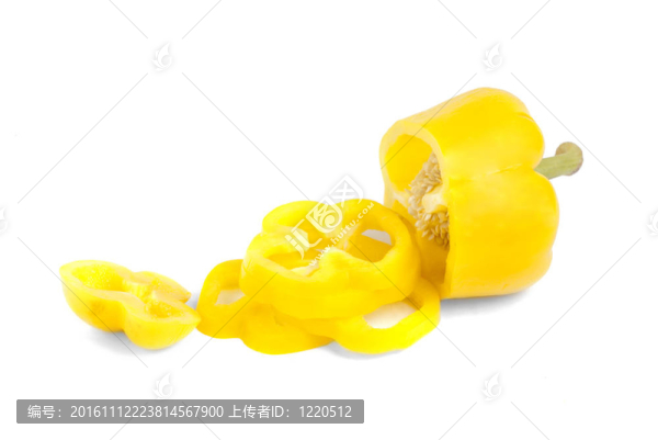 白底黃椒