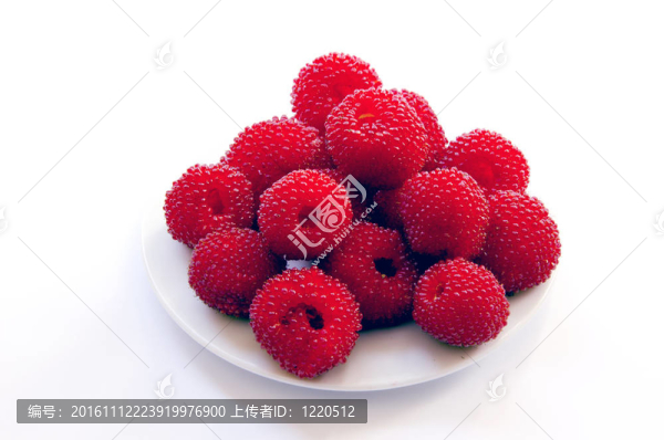 具體的覆盆子。