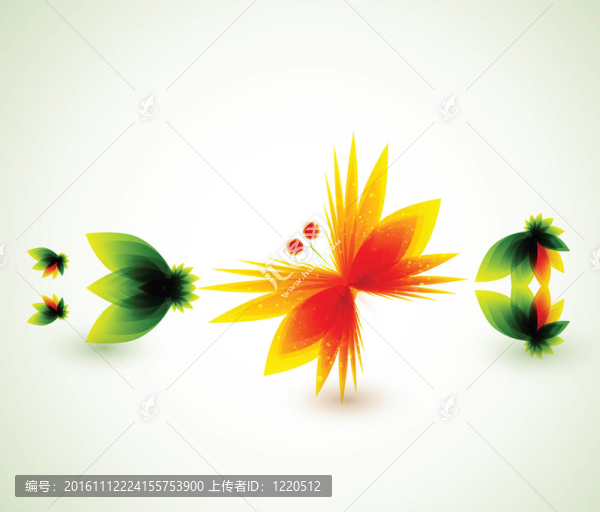 摘要花卉背景