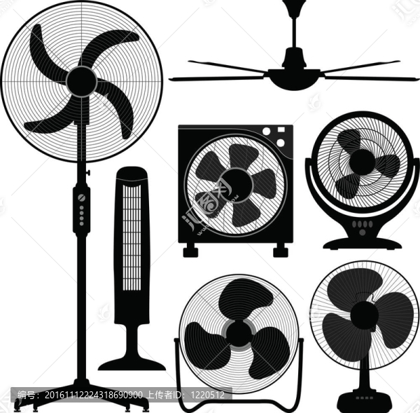 桌面吊頂風扇設計