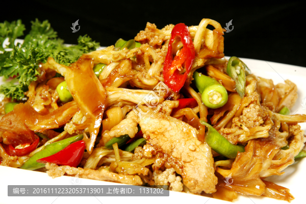干菜花炒五花肉