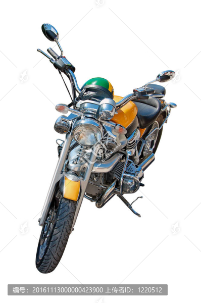 橙色的摩托車