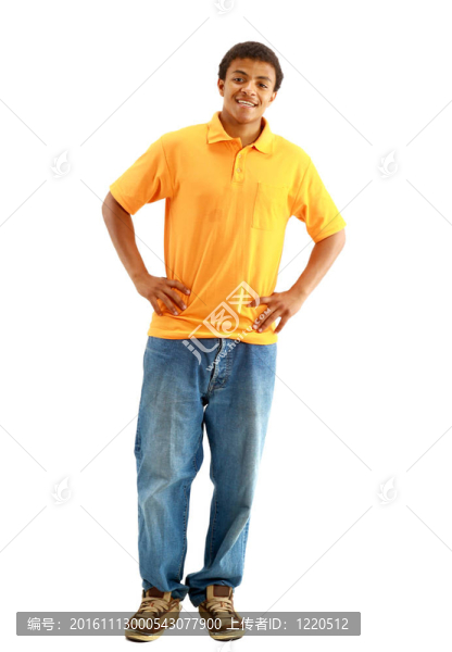 微笑的年輕人