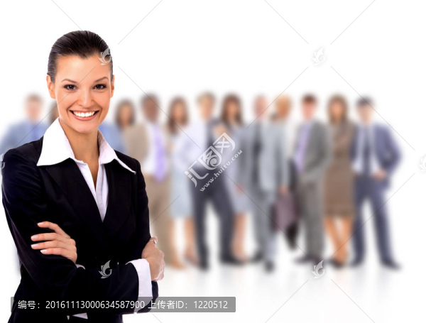 成功的businesswom肖像