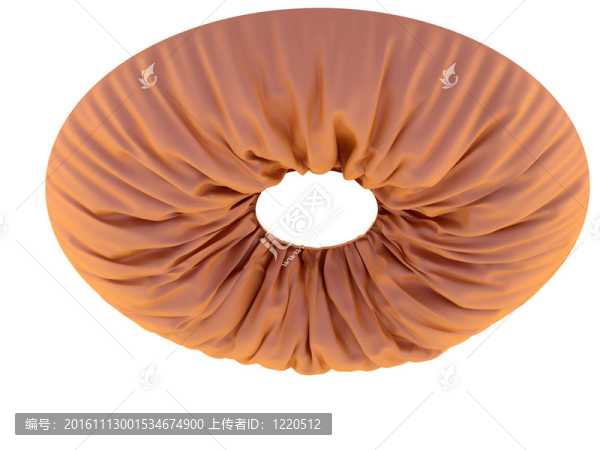 天花板上的織物