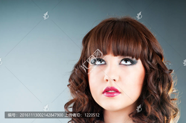 漂亮女人的肖像