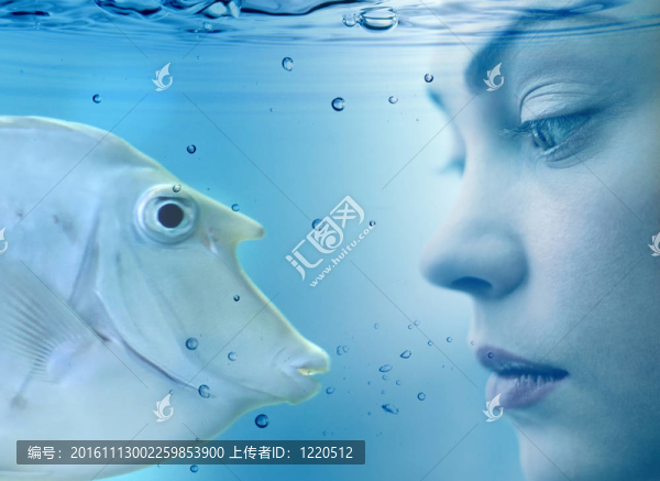 女人和魚