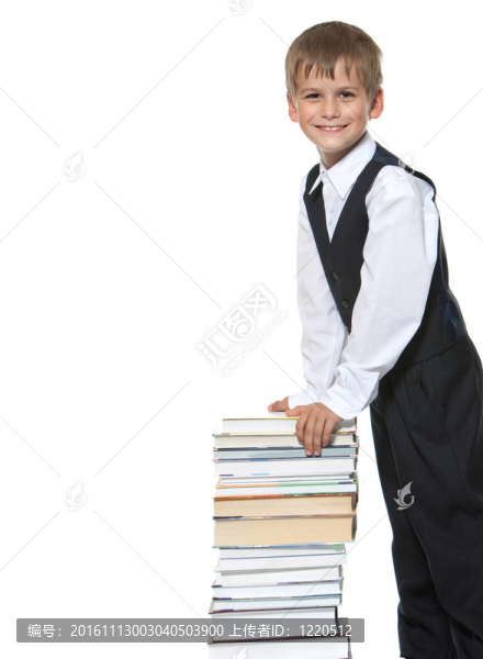 男孩的書