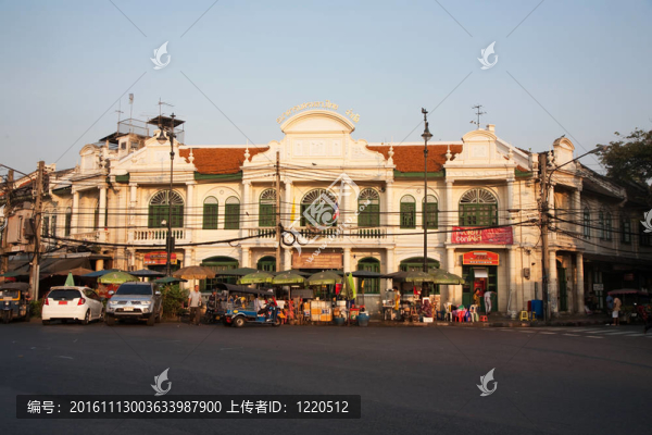 從上個(gè)世紀(jì)的良好狀態(tài)建設(shè)；曼谷市中心