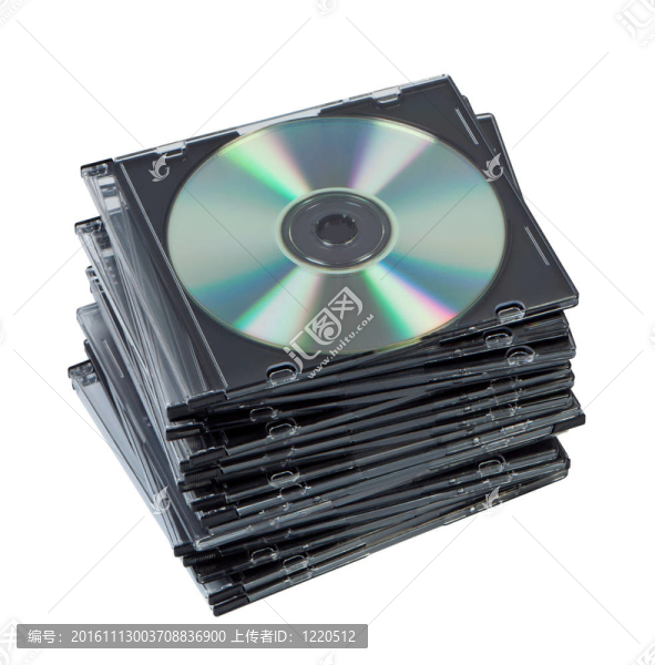 隔離箱中的堆棧光盤(pán)。