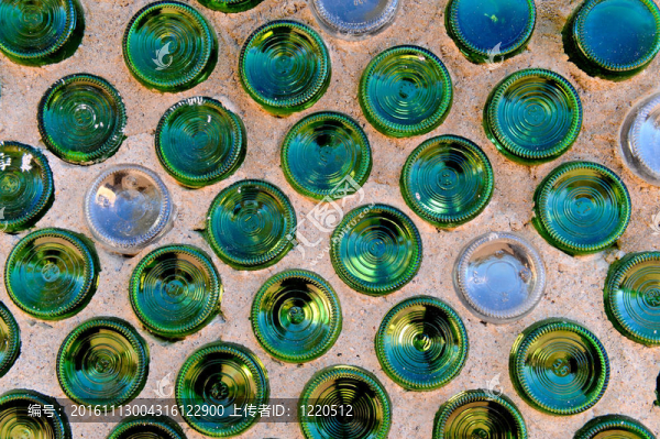 回收瓶墻；另類建筑