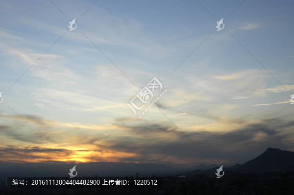 夕陽的溫暖