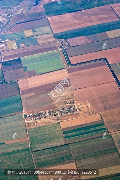 農(nóng)田和鄉(xiāng)村鳥瞰圖