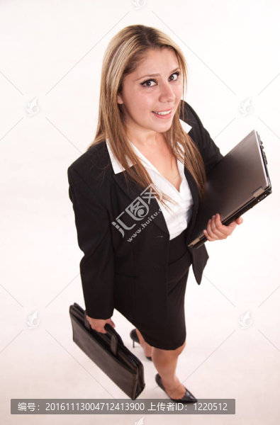 漂亮的二十歲的西班牙裔商業(yè)女性專業(yè)