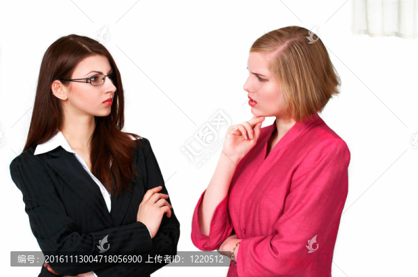 企業(yè)家在談話