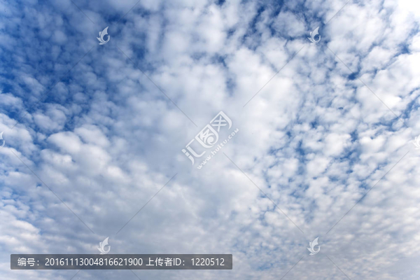 天空的云朵