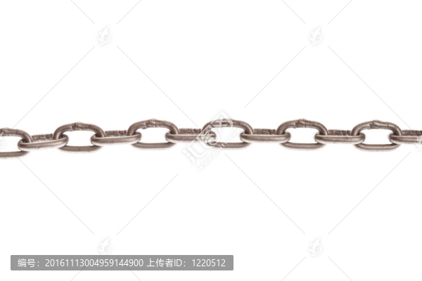 生銹的鏈分離