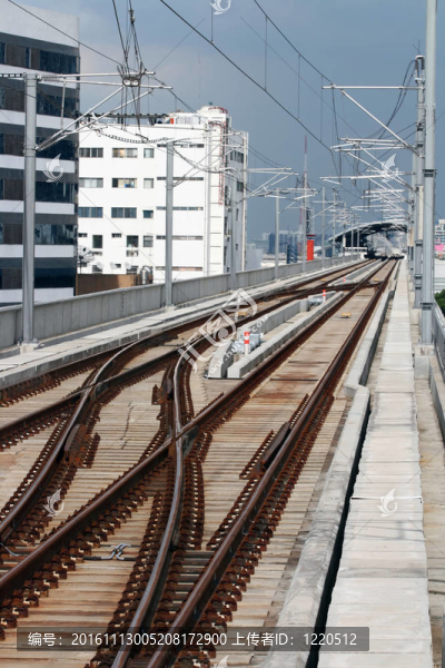 鐵路軌道上的天空列車