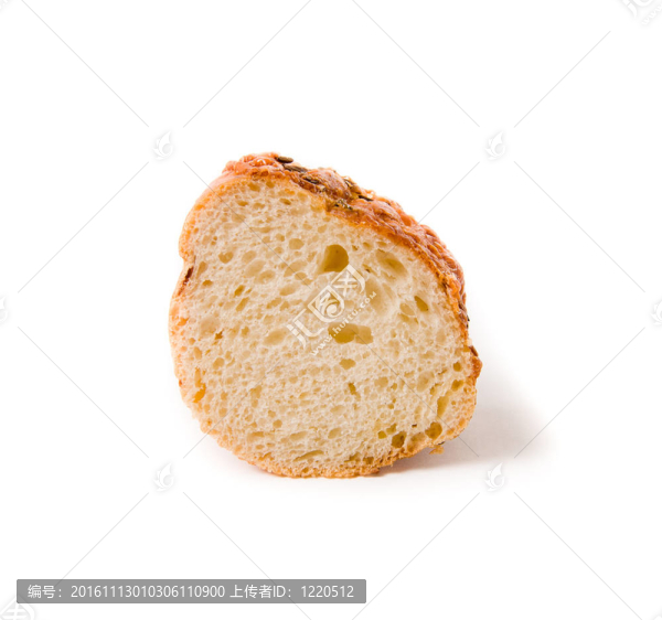 新鮮的面包片