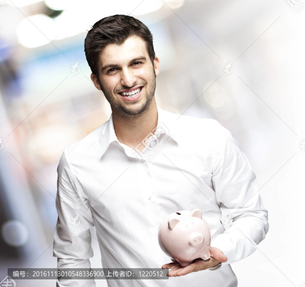 男子與小豬銀行