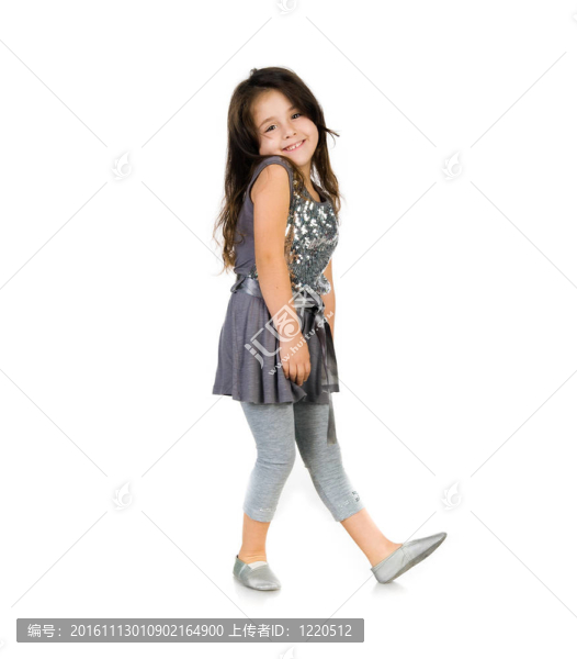 可愛(ài)的小女孩舞蹈