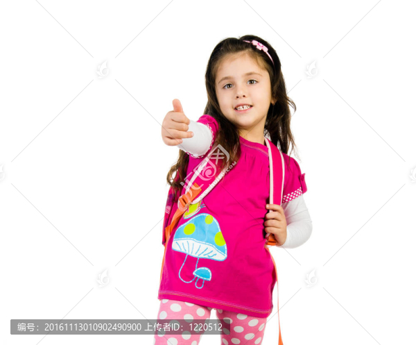 可愛的小女孩