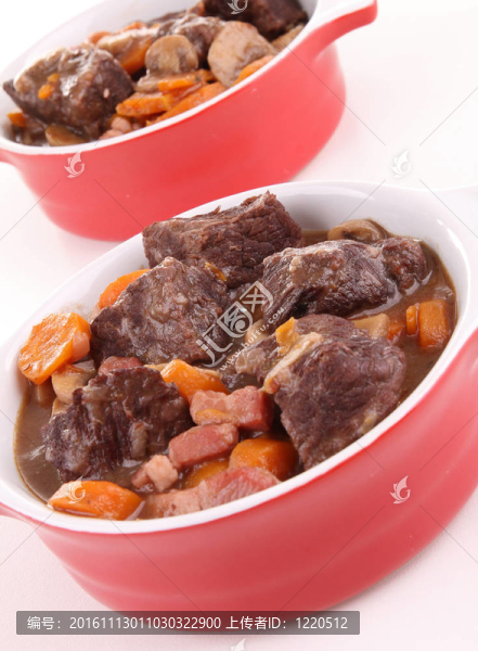 孤立的牛肉
