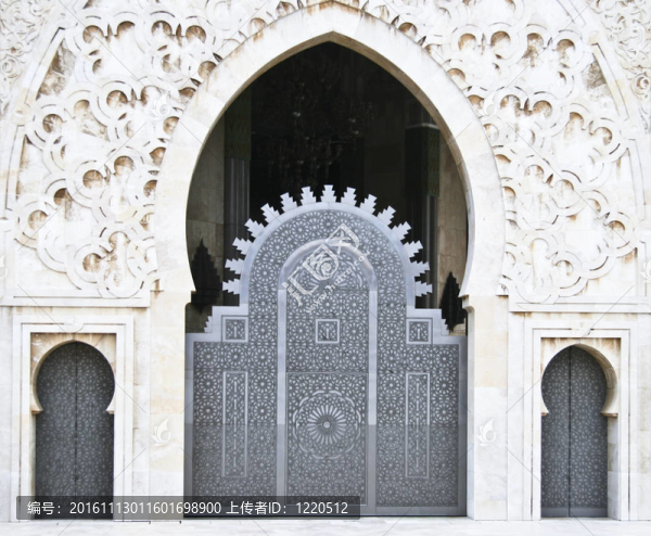 Hassan,II,Mosque入口