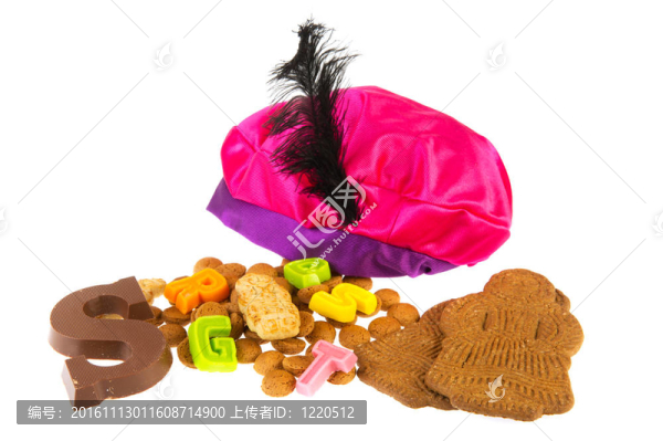 Sinterklaas,candy和black,Piet的帽子