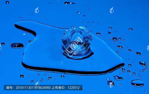 水中冰立方體