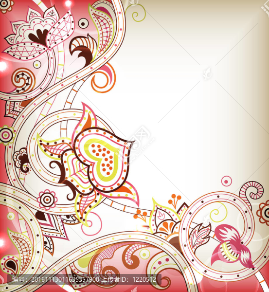 粉紅色花的背景